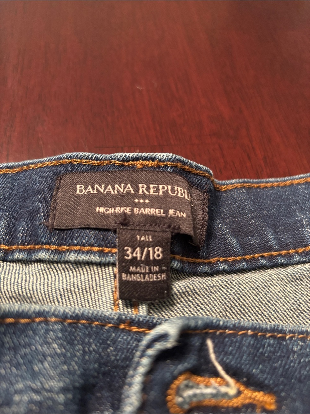 Banana Republic Women’s Bootcut Jeans in Classic Blue